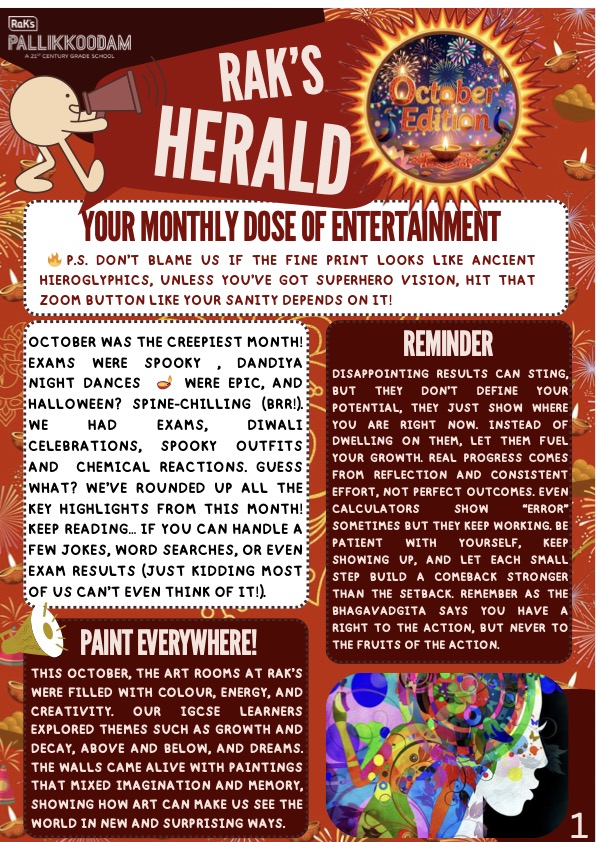 October Raks Herald