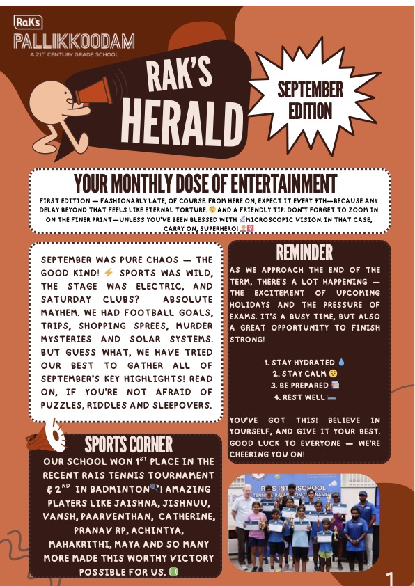 September Raks Herald